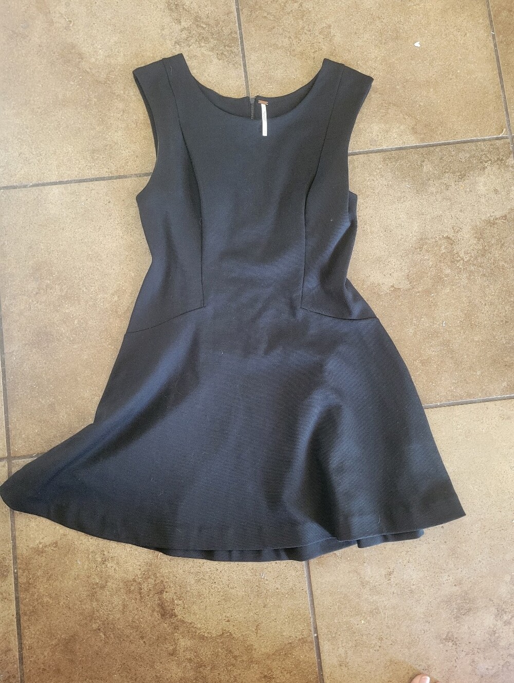 Free People Dress Womens M Black  Blouson